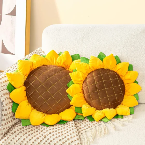 Sunflower Throw Pillow Set