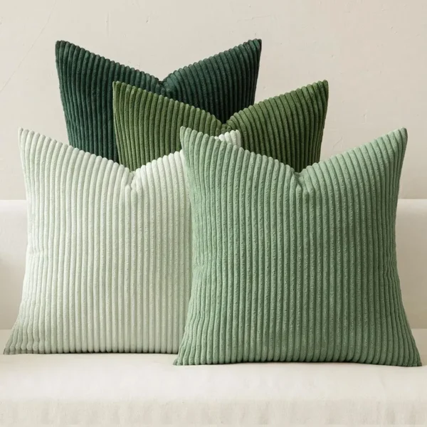 Sage Green Pillow Covers 24x24 Set of 4