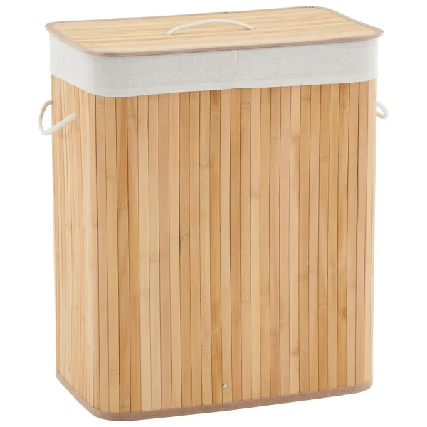 Bamboo Laundry Hamper Large