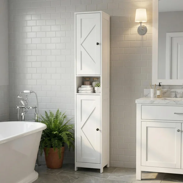 Tall Bathroom Storage Cabinet